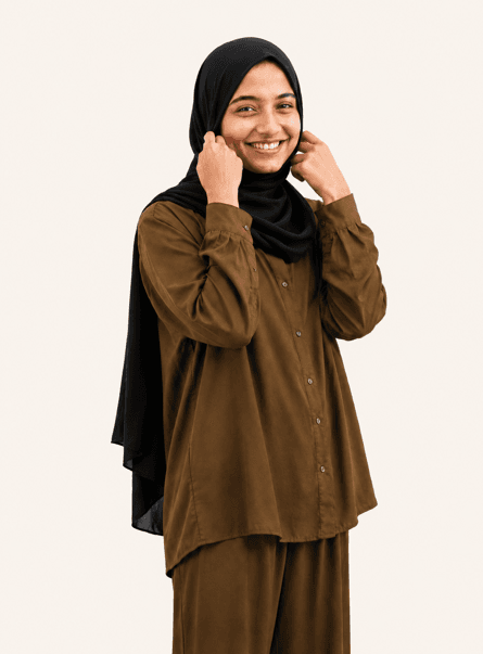 Brown Co-ord Set - Image 1 | Be. Brown Co-ord Set - Co-ord Set - Image 1 | Be. Minimal Fashion